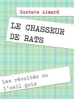 cover image of Le chasseur de rats